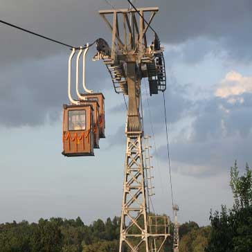 Ropeway Facilities at Nandankanan Zoological Park, bhubaneswar, Odisha